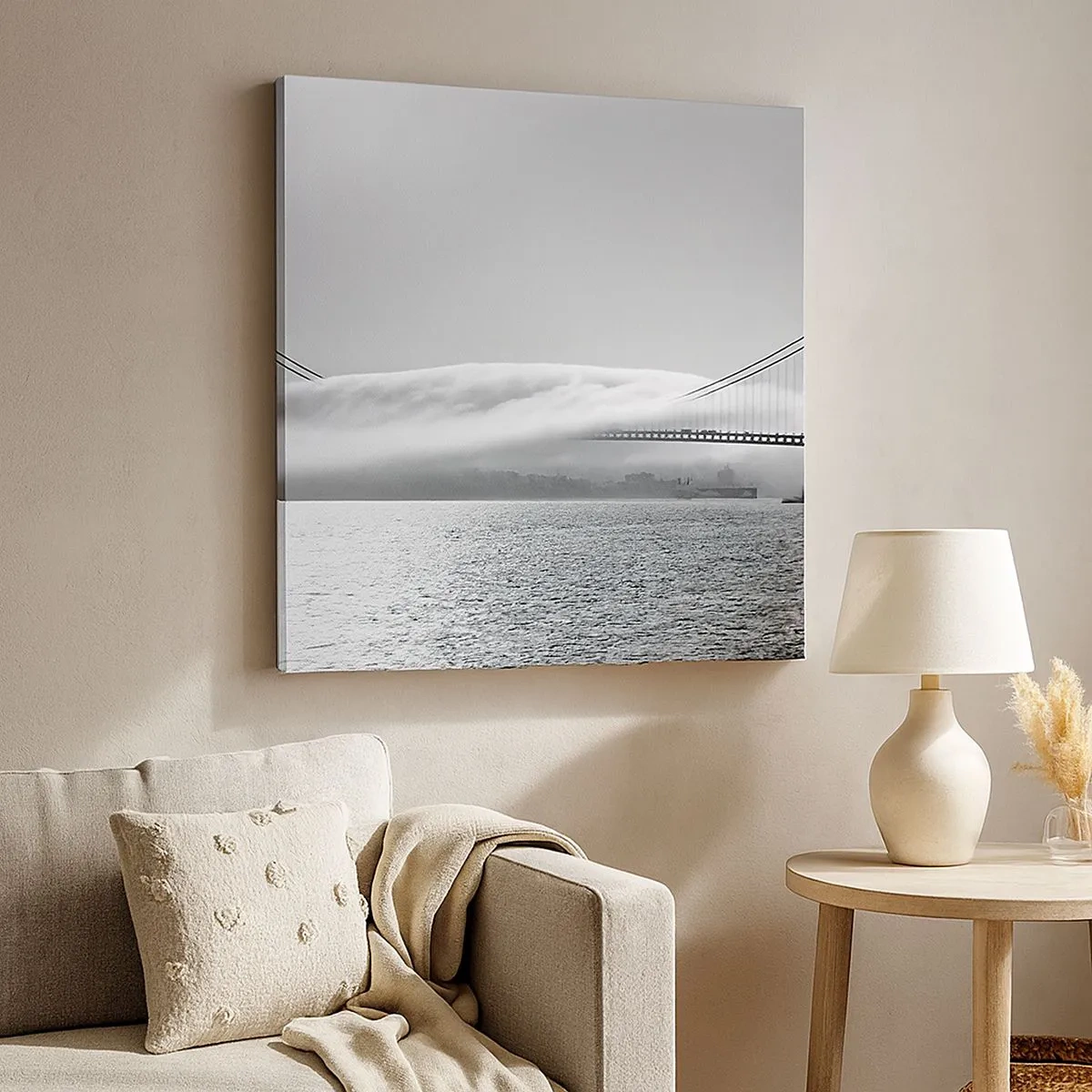 Vászonkép - Áthajózni az Arany Kapun - 30x30 cm