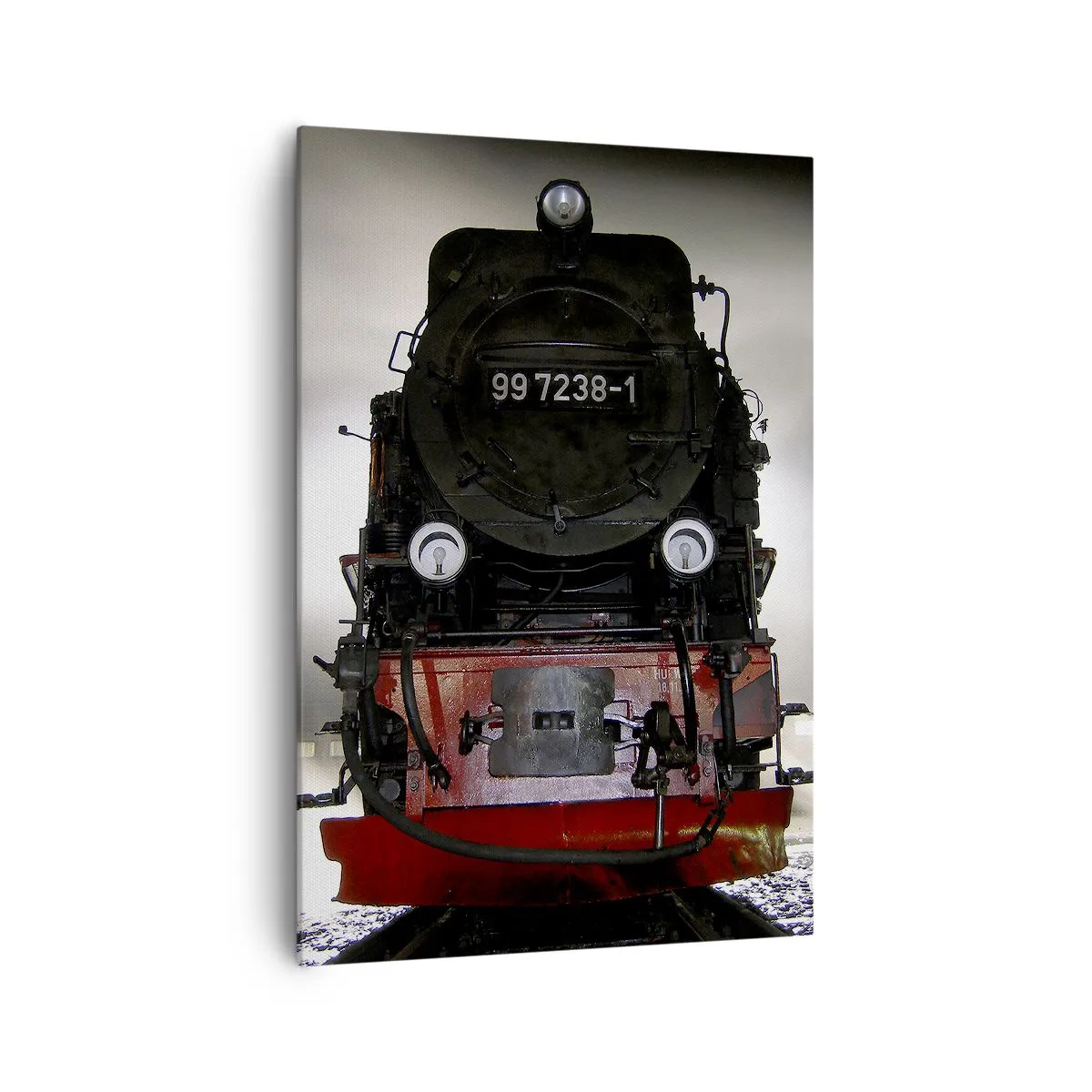 Vászonkép - Áll és zihál, zihál és fúj - 70x100 cm