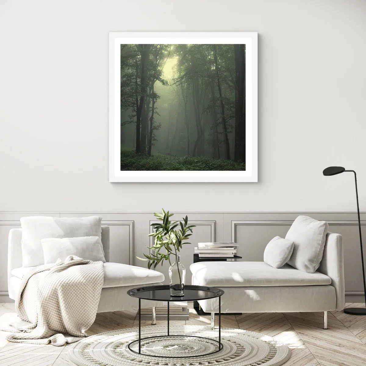 Poszter fekete keretben - Mielőtt felébred - 40x40 cm