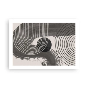 Poszter - Az ovális nyer - 70x50 cm