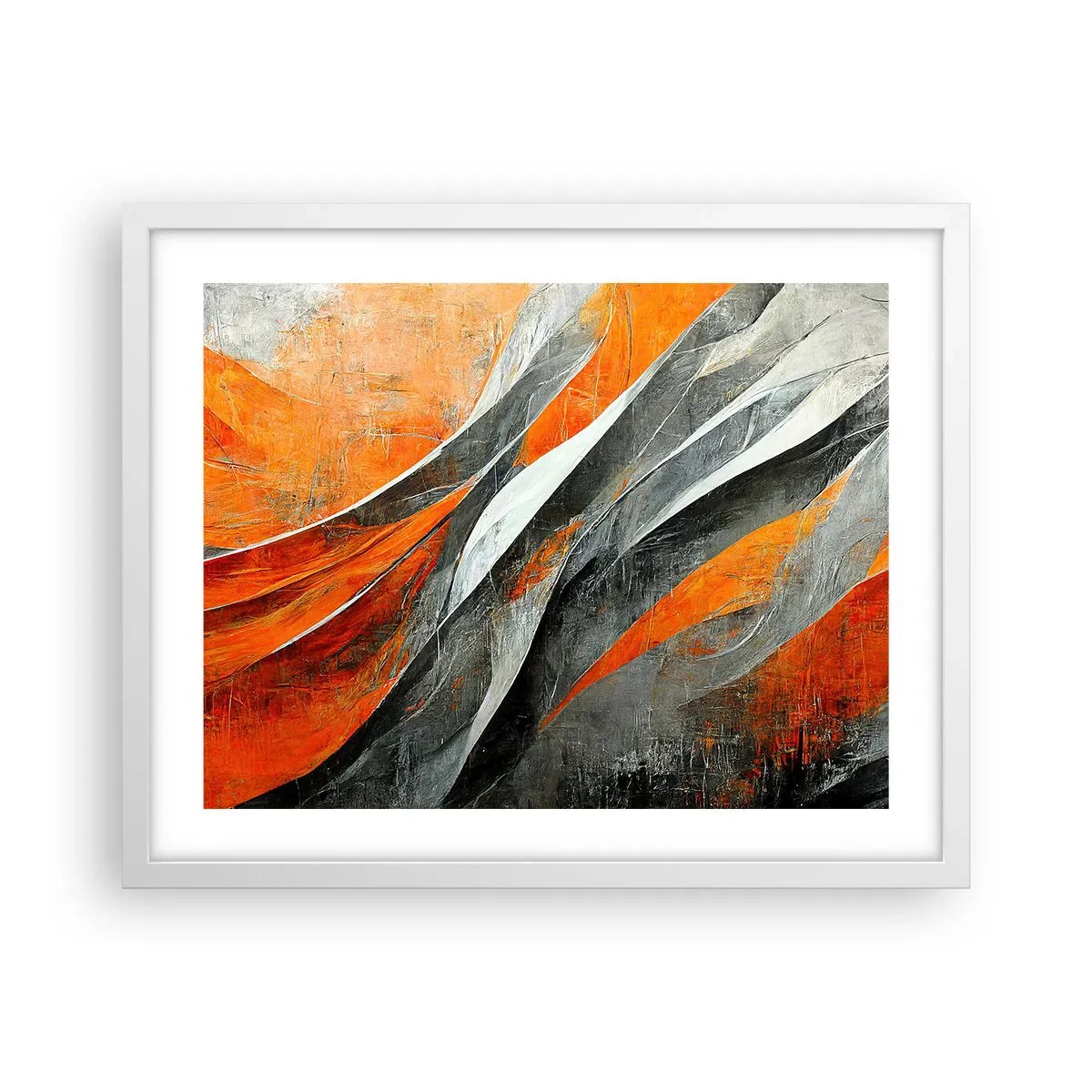 Poszter fekete keretben - Hőség és hideg - 50x40 cm