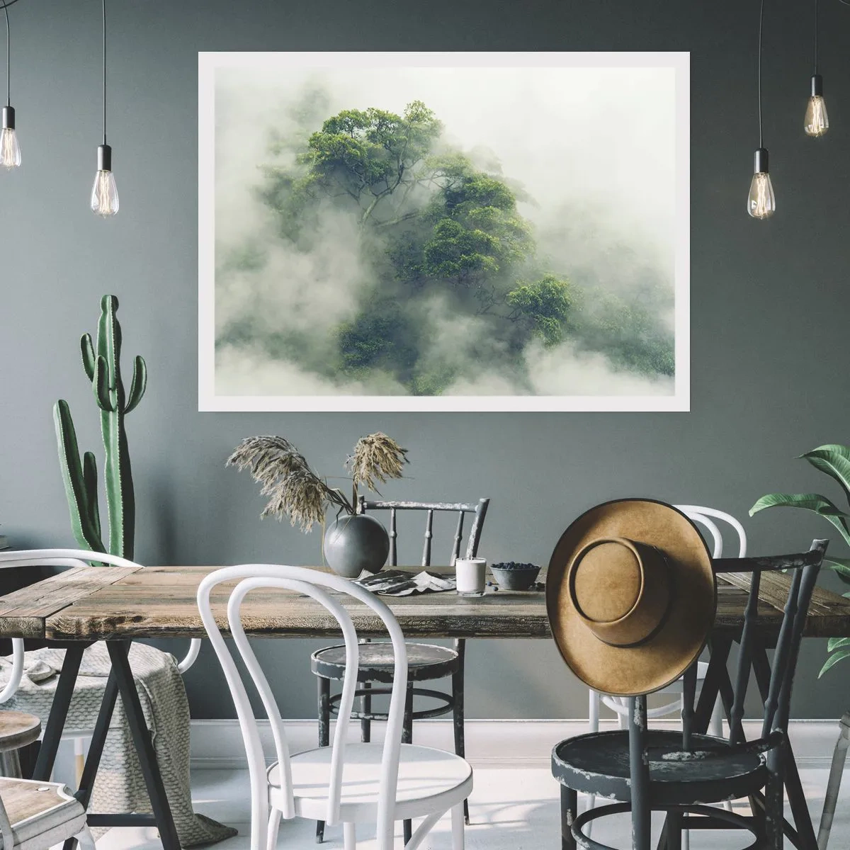 Poszter - Ködbe burkolózva - 70x50 cm