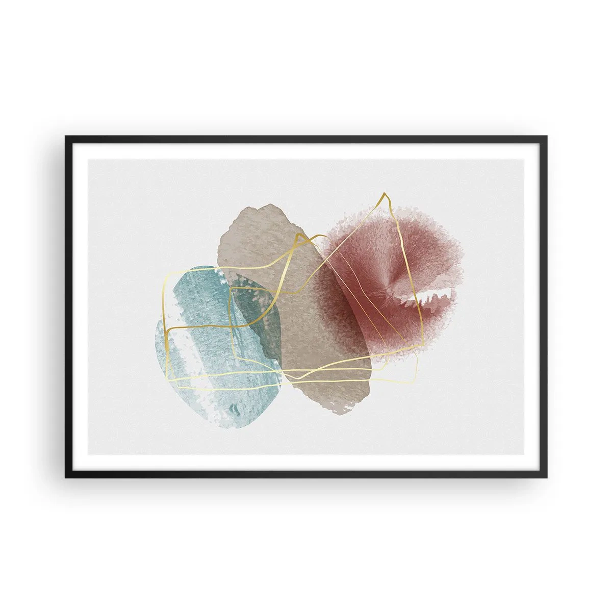 Poszter fehér keretben - Az űr koralljai - 100x70 cm