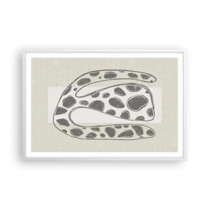 Poszter fekete keretben - Egy bizarr teremtmény - 91x61 cm