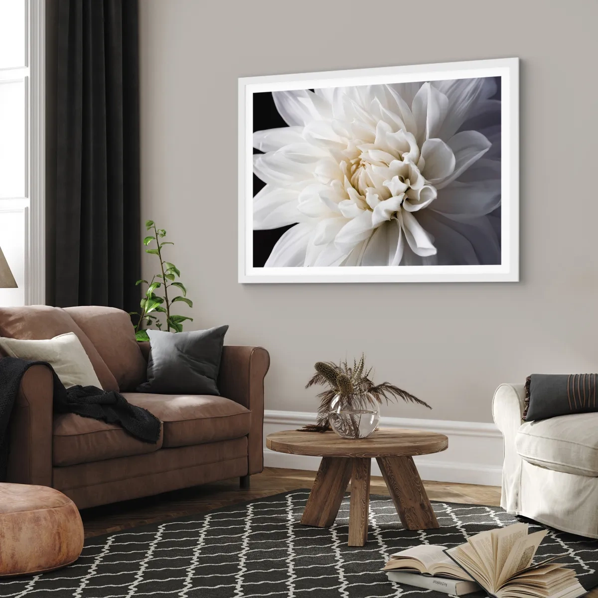 Poszter fekete keretben - Menyasszony reggele - 91x61 cm