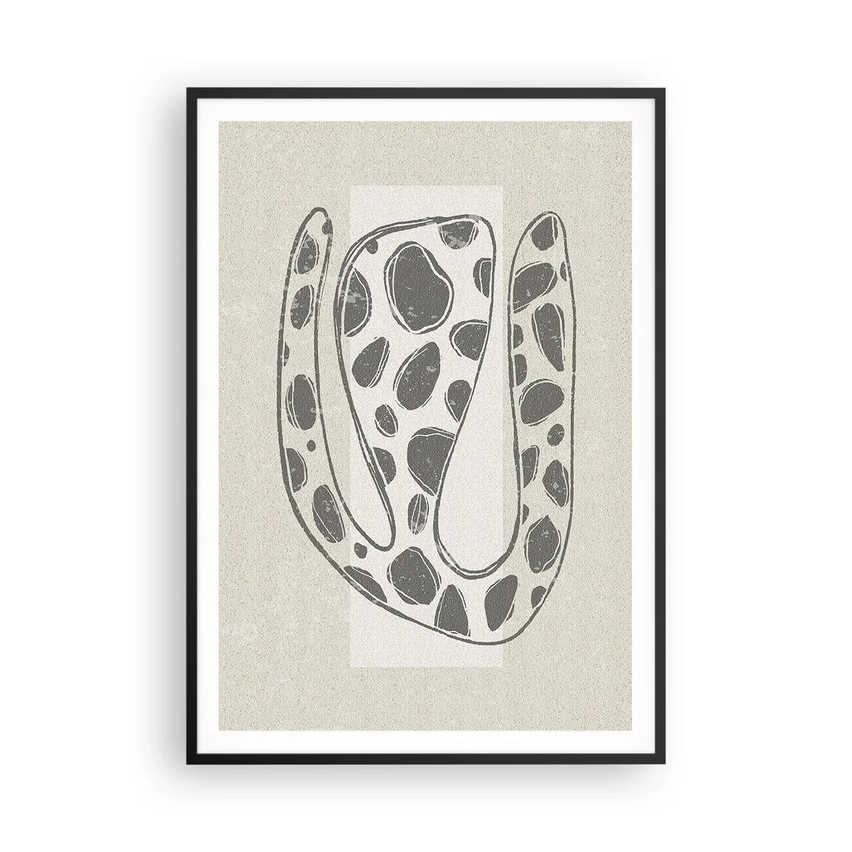 Poszter fehér keretben - Egy bizarr teremtmény - 70x100 cm