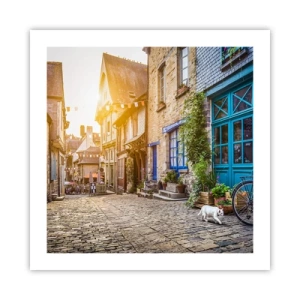 Poszter - A város fehér szelleme - 50x50 cm