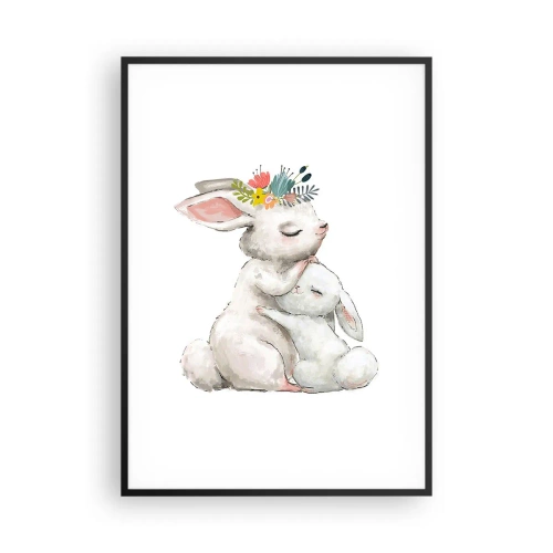 Poszter fehér keretben - Nincs olyan, mint anyánál - 70x100 cm