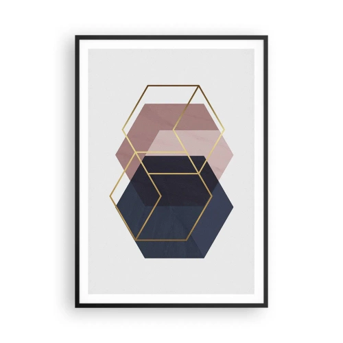 Poszter fehér keretben - Az egyszerűség ereje - 70x100 cm