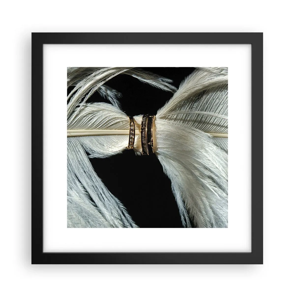 Poszter fehér keretben - ...és nem hagylak el... - 30x30 cm