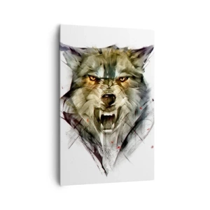 Vászonkép - Egy lépést sem! - 80x120 cm