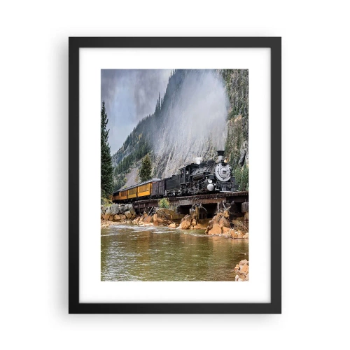 Poszter fehér keretben - Hova? Hova? - 30x40 cm