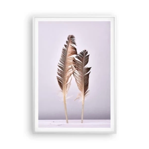 Poszter fekete keretben - A semmi ellen - 70x100 cm