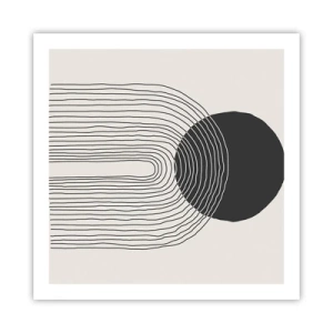 Poszter - Remegés és biztosság - 60x60 cm