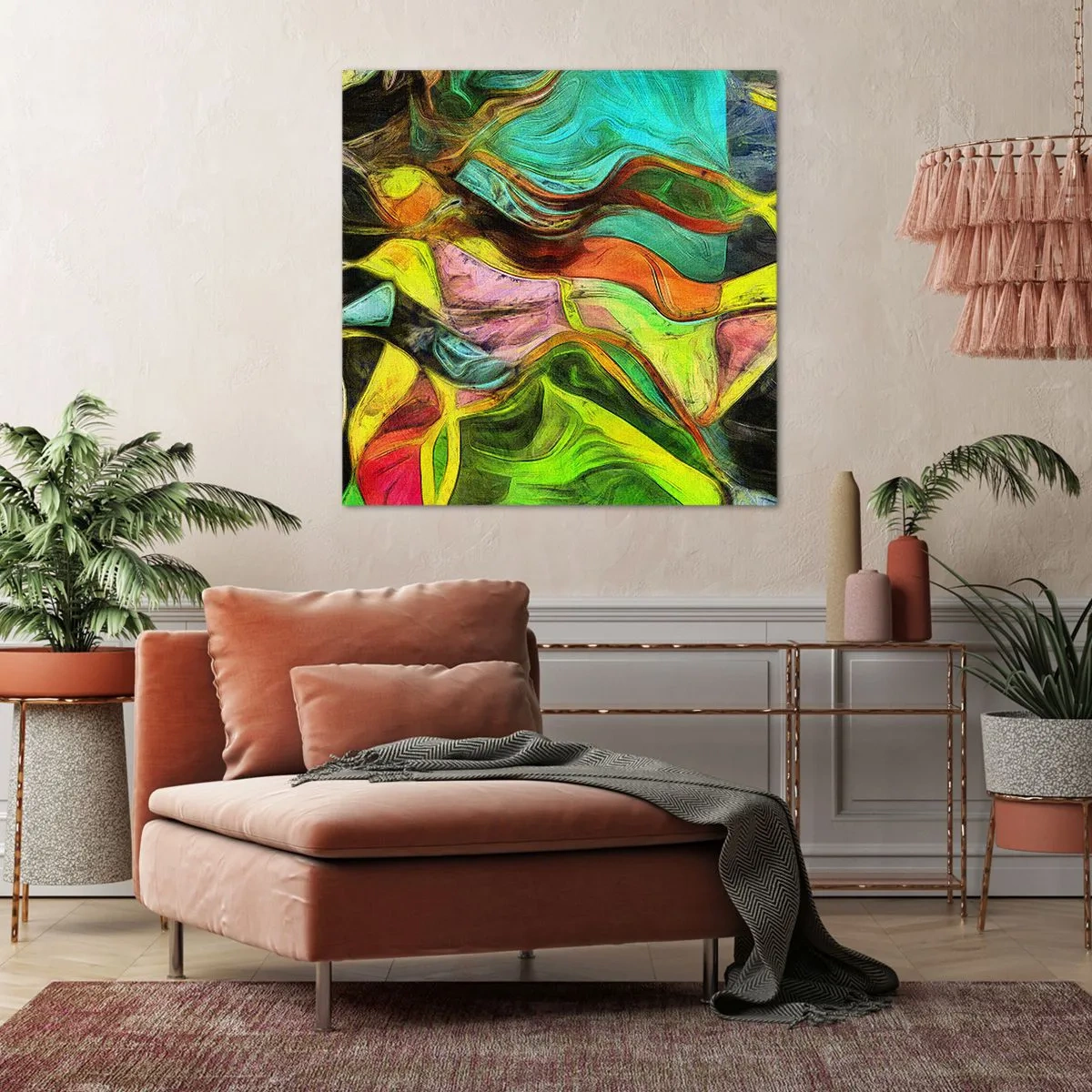Vászonkép - A mozgás az élet - 60x60 cm