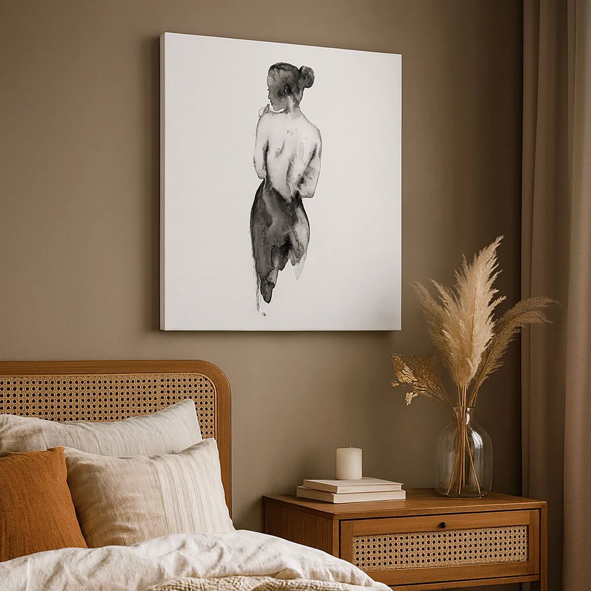 Vászonkép - Mellette eltűnik a világ - 30x30 cm