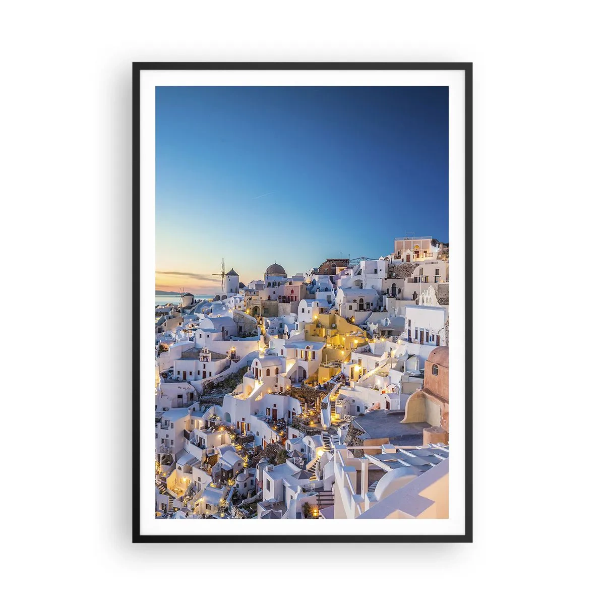 Poszter fehér keretben - A görögség lényege - 70x100 cm