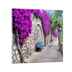 Üveg kép - Találkozzunk minél előbb - 60x60 cm