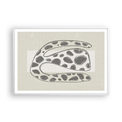 Poszter fekete keretben - Egy bizarr teremtmény - 100x70 cm