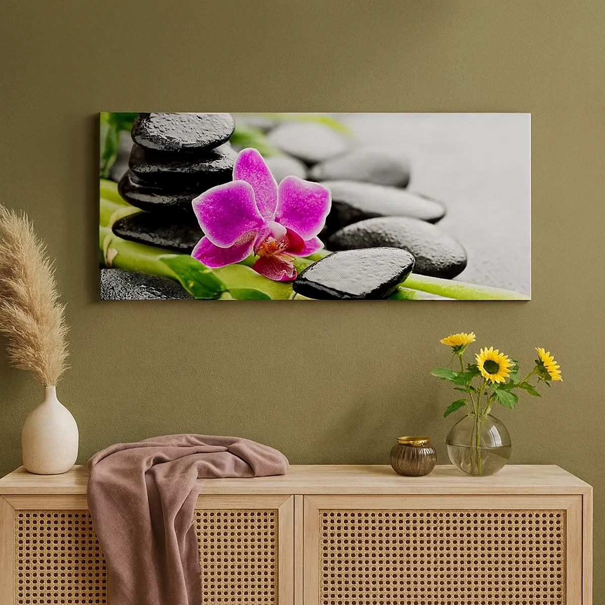 Vászonkép - Nyugodt egyensúlyban - 30x30 cm