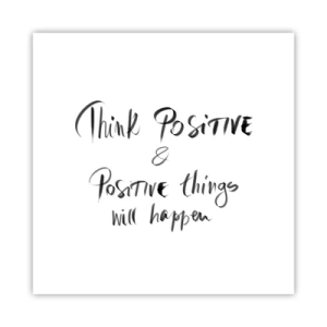 Poszter - Hogyan élj? - 30x30 cm