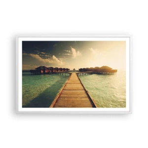 Poszter fekete keretben - Tiszteletteljes meghívás - 91x61 cm