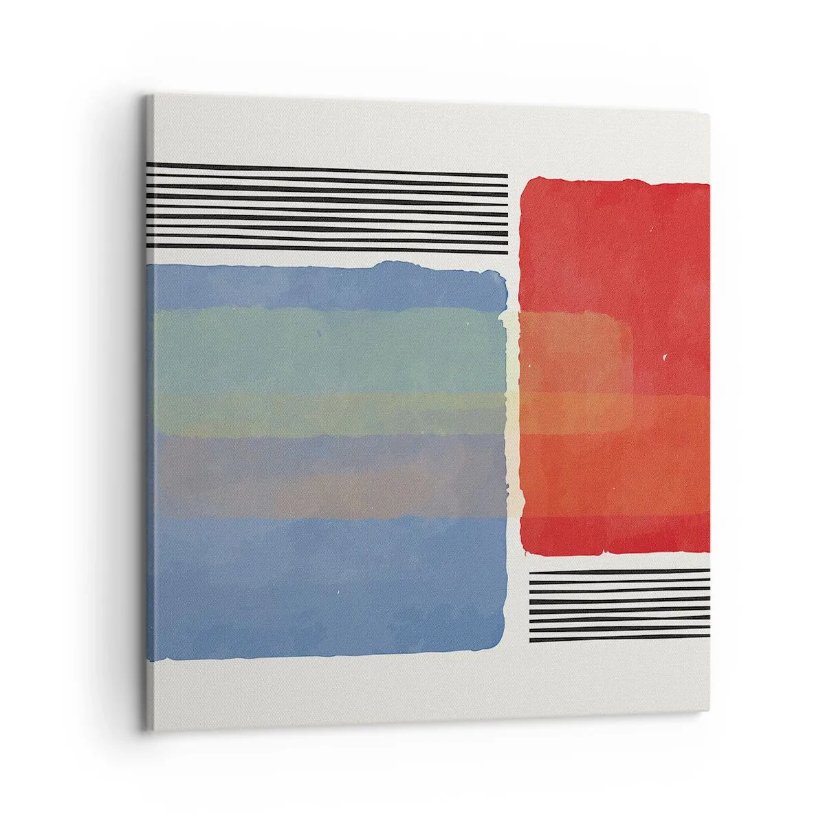 Vászonkép - A geometria szelleme és betűje - 60x60 cm