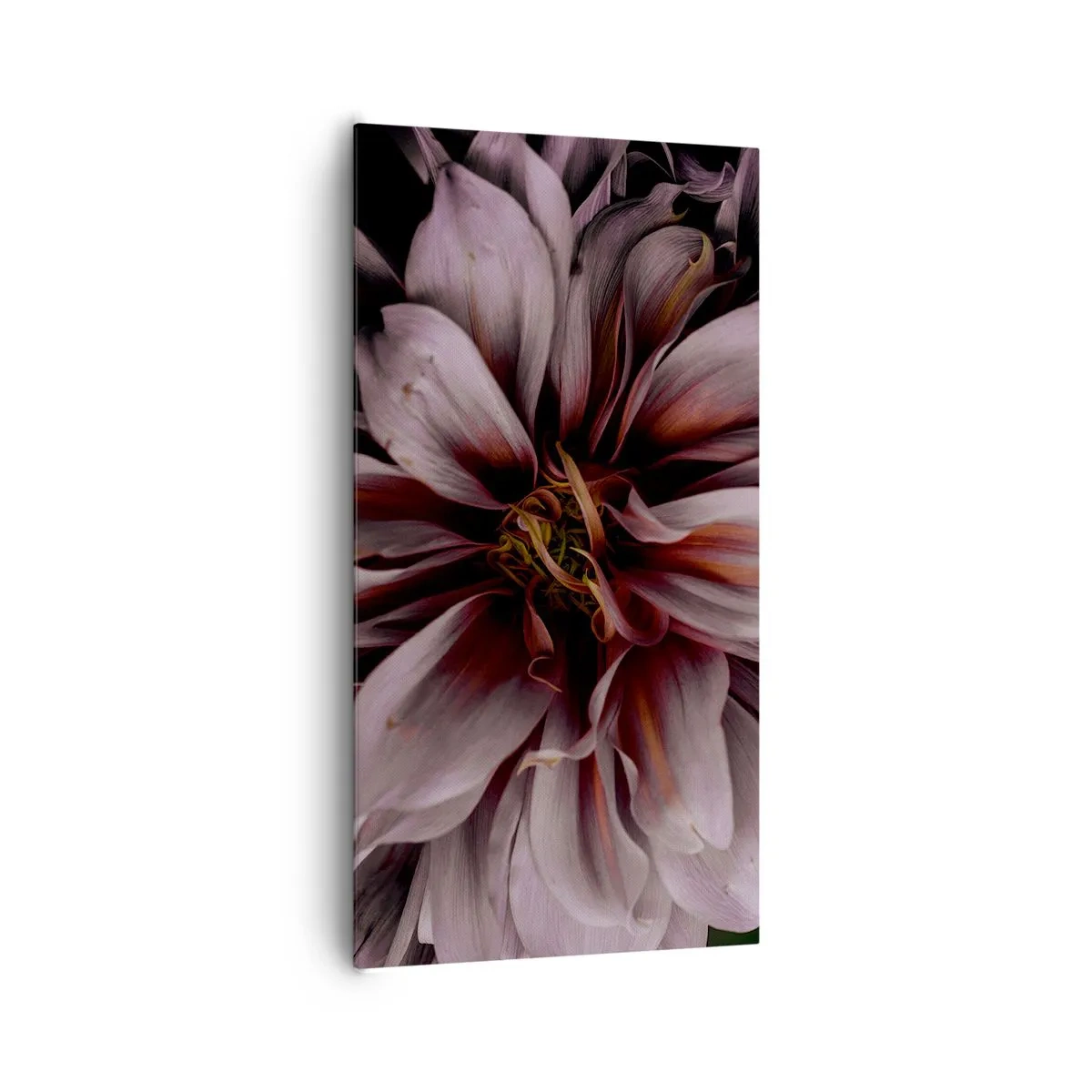 Vászonkép - Virágos szív - 65x120 cm