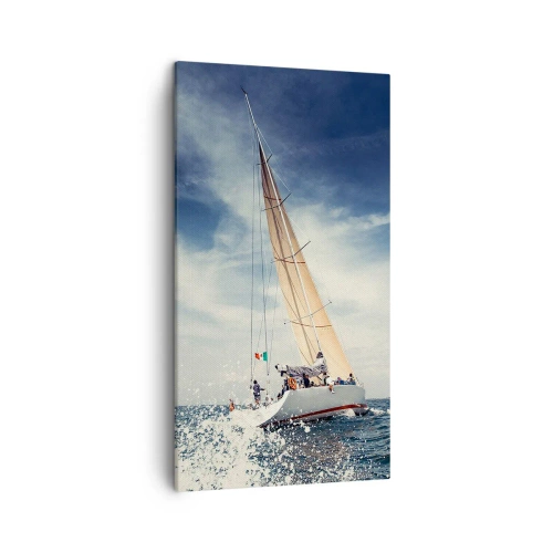 Vászonkép - Nem érnek utol! - 45x80 cm