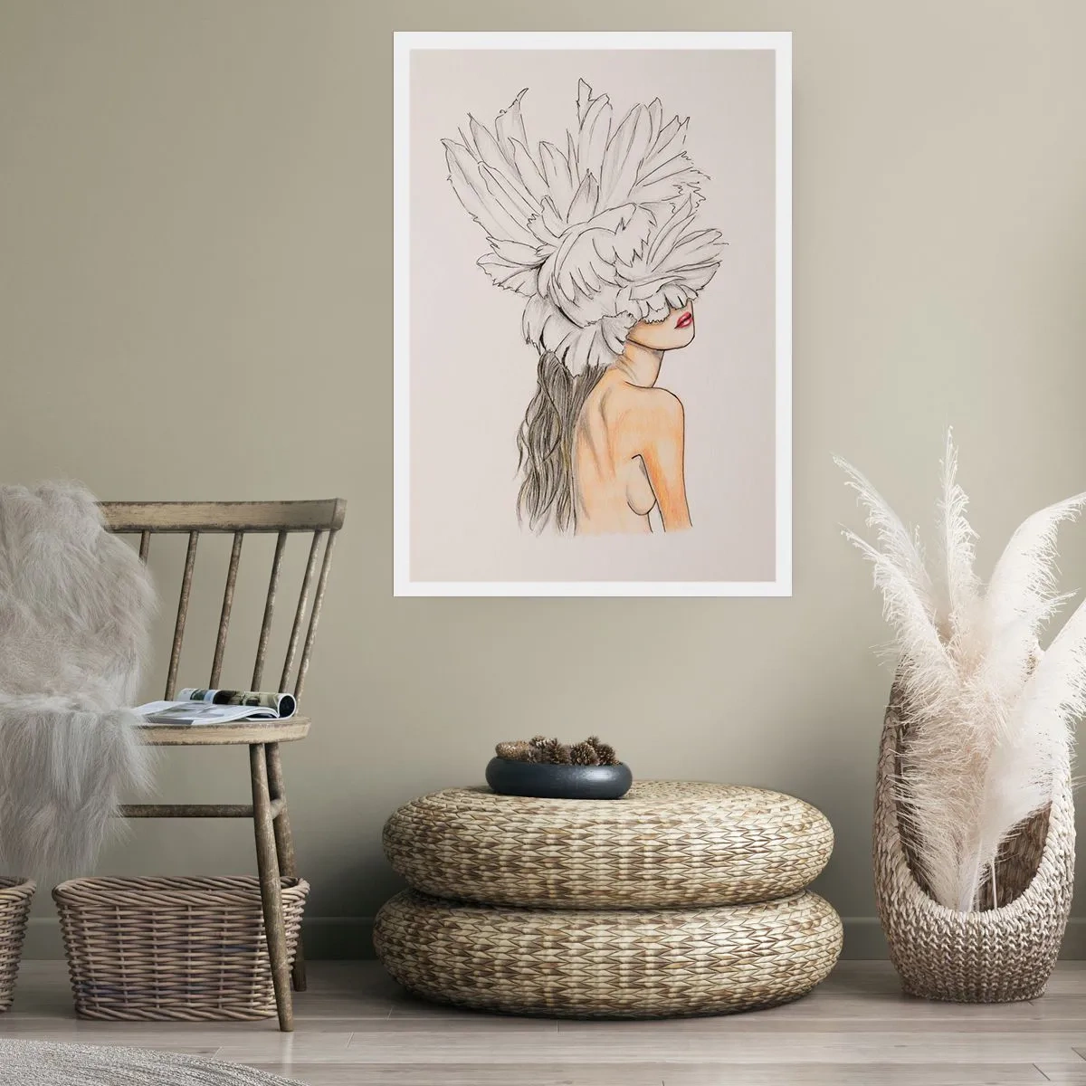 Poszter - Koronás szépség - 30x40 cm