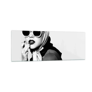 Üveg kép - Üdvözlet a 60-as évekből - 140x50 cm