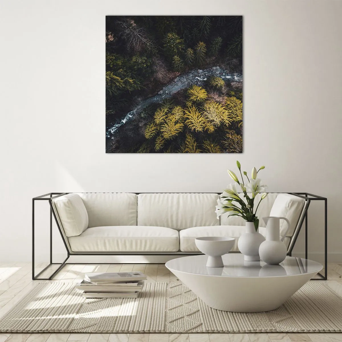 Üveg kép - Gyorsan, egyre gyorsabban - 60x60 cm