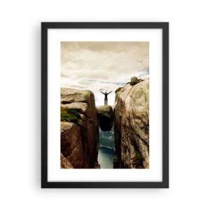 Poszter fehér keretben - Hogy vagyok ?! - 30x40 cm