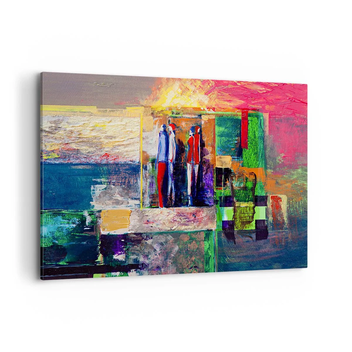 Vászonkép - Kapcsolatok és érzelmek - 120x80 cm