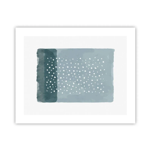 Poszter - Kéken nőtt - 50x40 cm