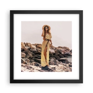 Poszter fehér keretben - A kövek varázsa - 30x30 cm