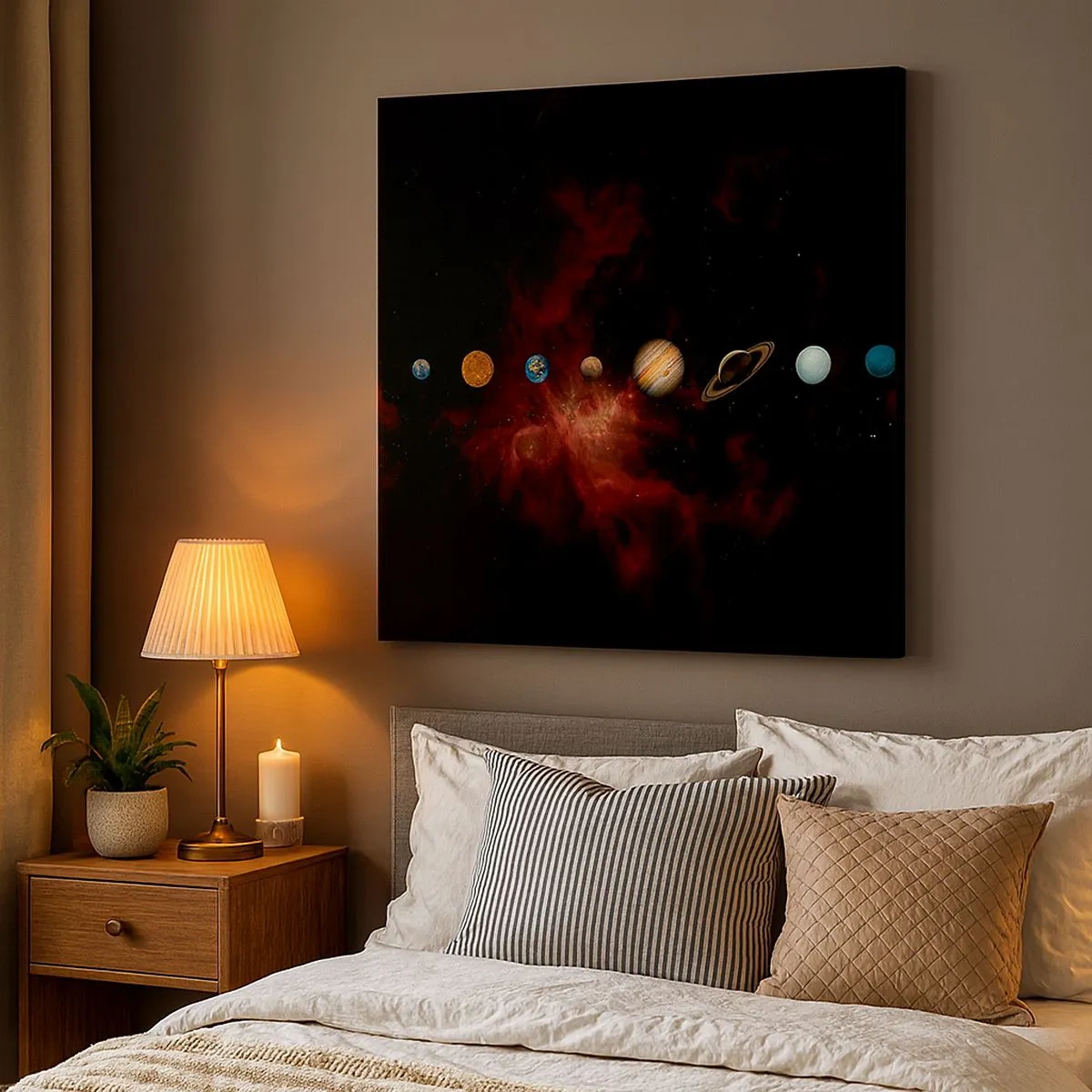 Vászonkép - A szomszédságunk - 30x30 cm