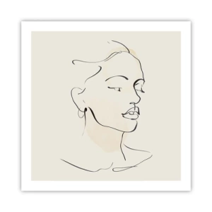 Poszter - Bizonyos vonallal - 60x60 cm