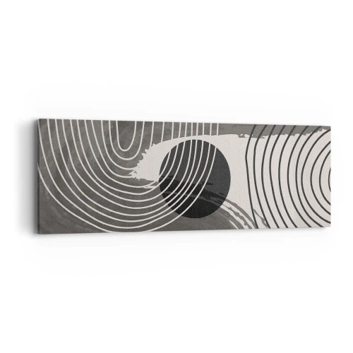 Vászonkép - Az ovális nyer - 90x30 cm