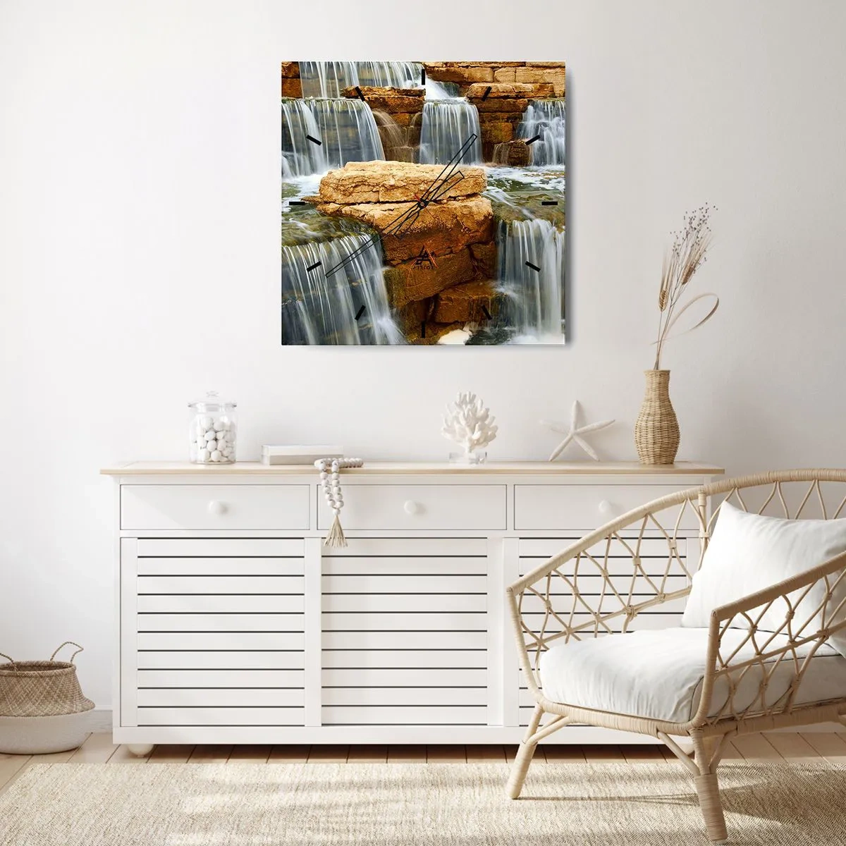 Falióra, Óra - Lépcső a menybe - 30x30 cm