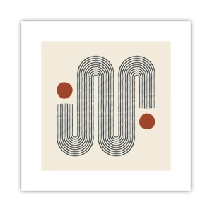 Poszter - Elejétől végéig - 30x30 cm