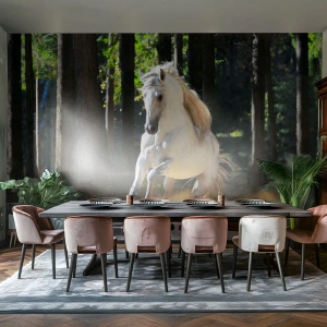 Öntapadós Fotótapéta Deluxe Sticker - Mint egy fantasy regényből - Állatok, Ló, Tájkép - 400x280 cm