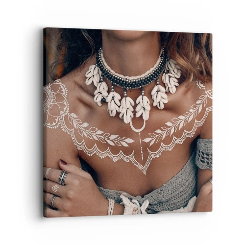 Vászonkép - Talizmánok, a nőiesség rituáléi - 30x30 cm