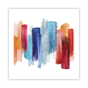 Poszter - Fel és le - 50x50 cm