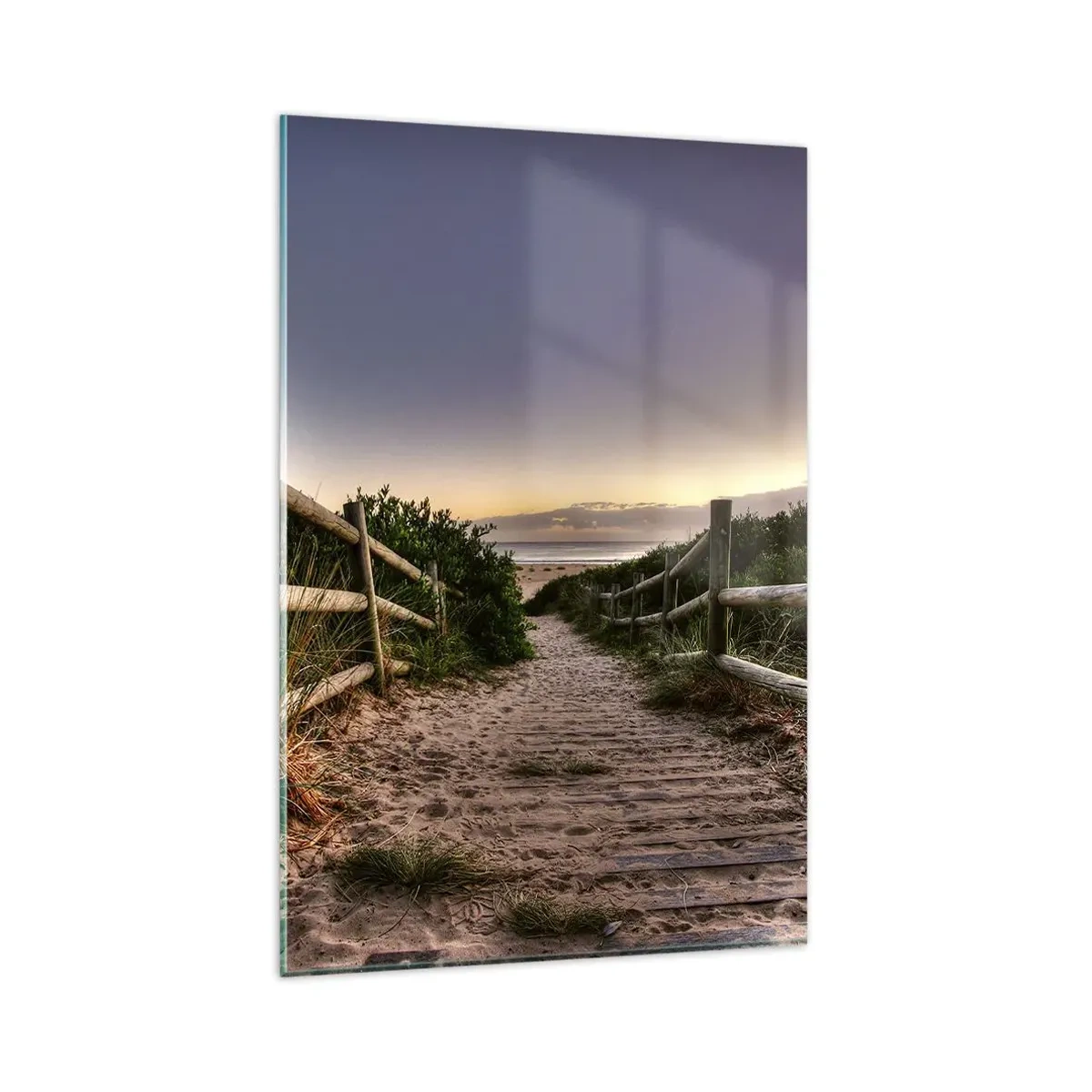 Üveg kép - A cél már látható - 80x120 cm