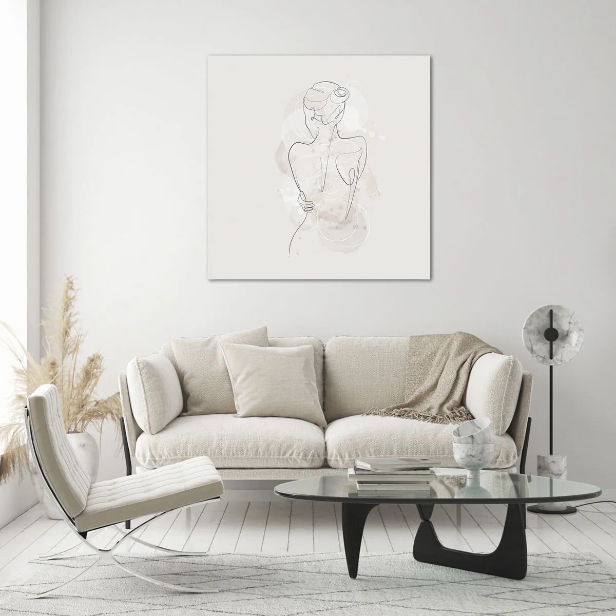 Üveg kép - Mint egy érzékeny hangszer - 60x60 cm