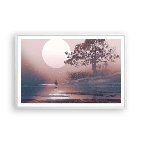 Poszter fekete keretben - Éjszakai csodák - 91x61 cm