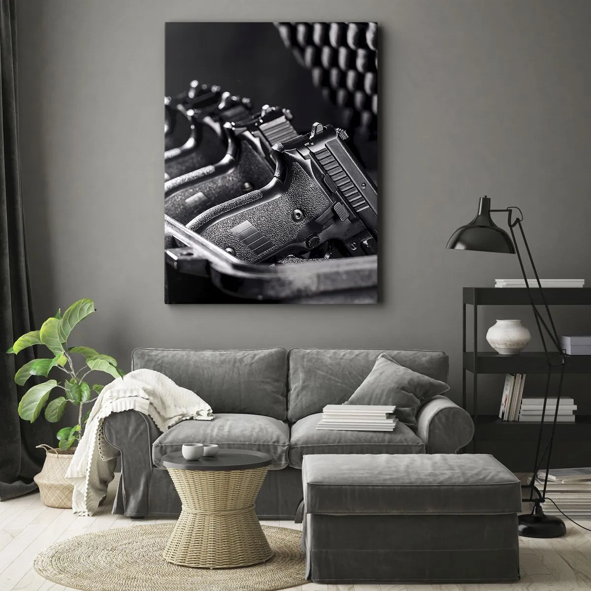 Vászonkép - Férfi sport - 50x70 cm