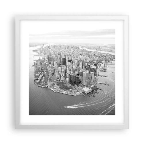 Poszter fekete keretben - Hogy ne szeretném? - 40x40 cm