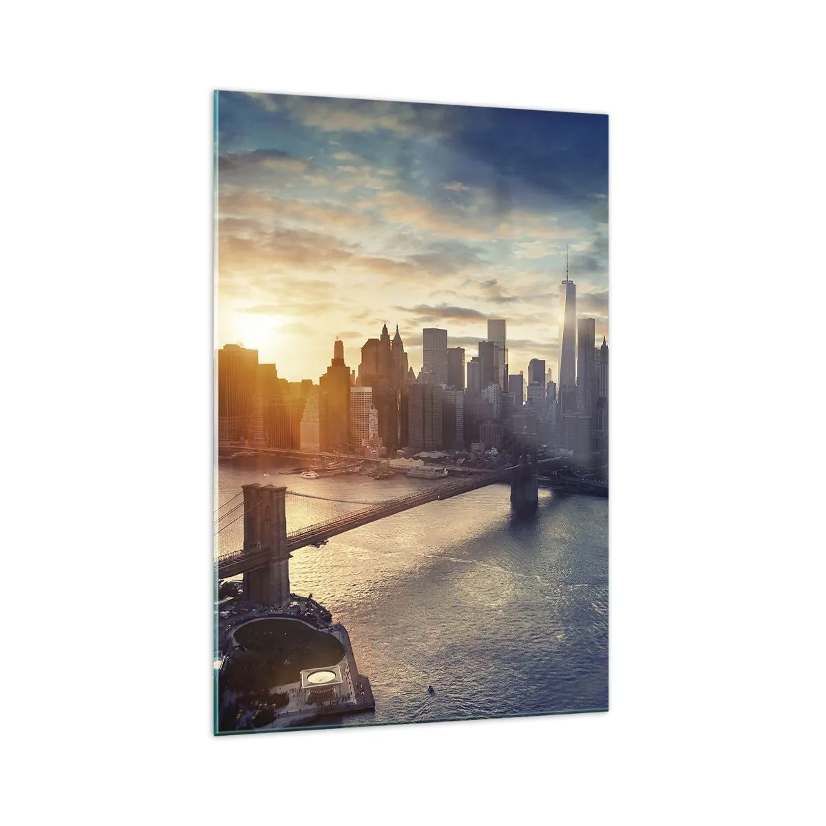 Üveg kép - Nyugati kultúra emlékműve - 70x100 cm